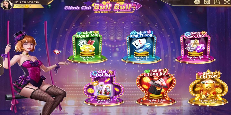 Cách chơi giành chủ Bull Bull