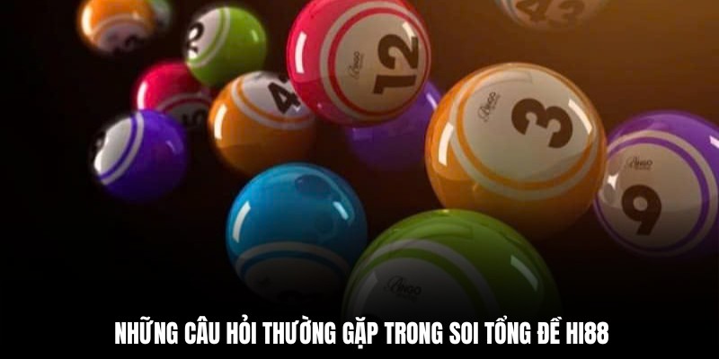 Soi cầu tổng đề