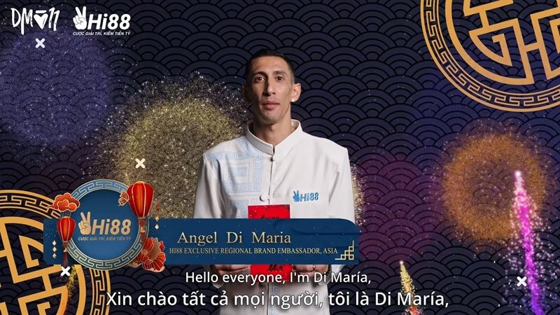 Đại sứ thương hiệu Angle Di Maria chúc Tết 2025